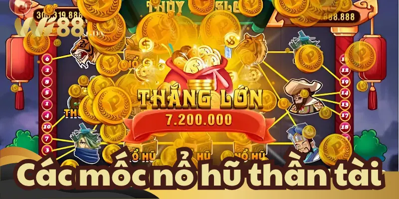 Các Mốc Nổ Hũ Thần Tài - Chia Sẻ Cách Nắm Chắc Phần Thắng 2025 1 Các mốc nổ hũ thần tài giải thưởng nổ hũ đầu tiên